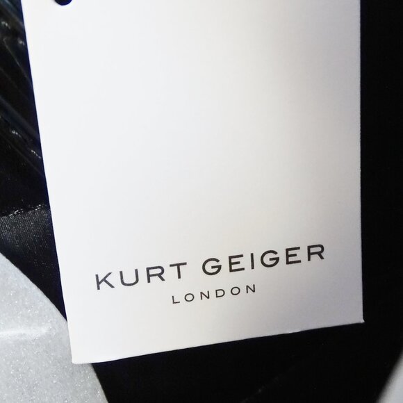 KURT GEIGER Recycled Union Jack Shopper Tote Bag in Black - Picture 8 of 8